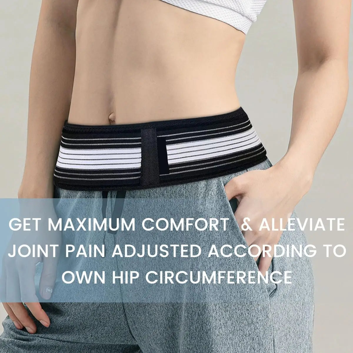 Sacroiliac SI Joint Hip Belt